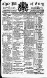 Clyde Bill of Entry and Shipping List Thursday 15 February 1883 Page 1