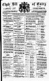 Clyde Bill of Entry and Shipping List Thursday 22 February 1883 Page 1