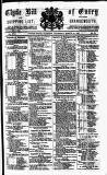 Clyde Bill of Entry and Shipping List Thursday 29 March 1883 Page 1