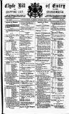 Clyde Bill of Entry and Shipping List Tuesday 01 May 1883 Page 1