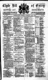 Clyde Bill of Entry and Shipping List Thursday 07 June 1883 Page 1