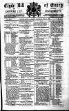 Clyde Bill of Entry and Shipping List Saturday 07 July 1883 Page 1