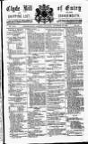 Clyde Bill of Entry and Shipping List Saturday 22 September 1883 Page 1