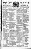 Clyde Bill of Entry and Shipping List Thursday 27 September 1883 Page 1