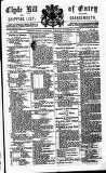 Clyde Bill of Entry and Shipping List Tuesday 27 November 1883 Page 1