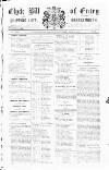 Clyde Bill of Entry and Shipping List Saturday 04 April 1885 Page 1