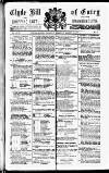 Clyde Bill of Entry and Shipping List Tuesday 22 March 1887 Page 1