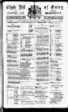Clyde Bill of Entry and Shipping List Saturday 15 October 1887 Page 1