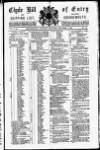 Clyde Bill of Entry and Shipping List Saturday 01 December 1888 Page 1