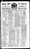 Clyde Bill of Entry and Shipping List Thursday 31 January 1889 Page 1