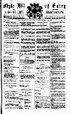 Clyde Bill of Entry and Shipping List Saturday 13 April 1895 Page 1