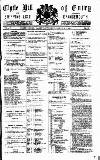 Clyde Bill of Entry and Shipping List Saturday 01 February 1896 Page 1