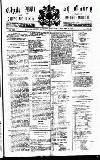 Clyde Bill of Entry and Shipping List Saturday 09 January 1897 Page 1