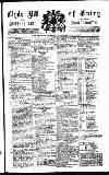 Clyde Bill of Entry and Shipping List Thursday 29 July 1897 Page 1
