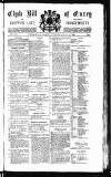 Clyde Bill of Entry and Shipping List Thursday 13 January 1898 Page 1