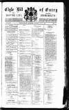 Clyde Bill of Entry and Shipping List Saturday 28 May 1898 Page 1