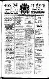 Clyde Bill of Entry and Shipping List Saturday 16 July 1898 Page 1