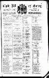 Clyde Bill of Entry and Shipping List Saturday 23 December 1899 Page 1