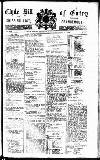Clyde Bill of Entry and Shipping List Saturday 28 April 1900 Page 1
