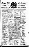 Clyde Bill of Entry and Shipping List Thursday 18 September 1902 Page 1