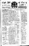 Clyde Bill of Entry and Shipping List Saturday 07 March 1903 Page 1