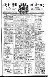 Clyde Bill of Entry and Shipping List Saturday 02 November 1907 Page 1