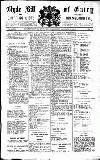 Clyde Bill of Entry and Shipping List Thursday 13 January 1910 Page 1