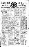 Clyde Bill of Entry and Shipping List Saturday 19 March 1910 Page 1