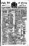 Clyde Bill of Entry and Shipping List Thursday 09 February 1911 Page 1