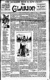 Clarion Saturday 30 November 1895 Page 1