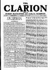Clarion Friday 15 April 1921 Page 1