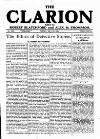 Clarion Friday 20 May 1921 Page 1