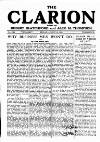 Clarion Friday 12 August 1921 Page 1