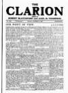 Clarion Friday 21 October 1921 Page 1