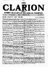Clarion Friday 28 October 1921 Page 1