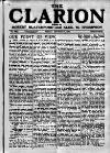 Clarion Friday 20 October 1922 Page 1