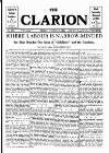 Clarion Friday 23 October 1925 Page 1