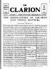 Clarion Friday 30 October 1925 Page 1