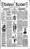 Labour Leader Saturday 18 July 1896 Page 1