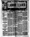 Labour Leader Saturday 08 January 1898 Page 1