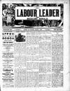 Labour Leader Saturday 08 March 1902 Page 1