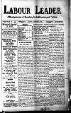 Labour Leader Friday 04 January 1907 Page 1