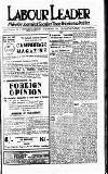 Labour Leader Thursday 12 October 1916 Page 1