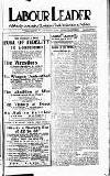 Labour Leader Thursday 14 December 1916 Page 1
