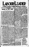 Labour Leader Thursday 19 July 1917 Page 1