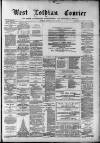 West Lothian Courier Saturday 03 July 1886 Page 1