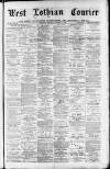 West Lothian Courier Saturday 18 October 1890 Page 1