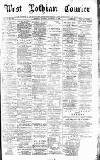 West Lothian Courier Saturday 29 December 1894 Page 1