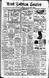 West Lothian Courier Friday 01 November 1929 Page 1