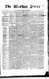 Wishaw Press Saturday 17 March 1877 Page 1